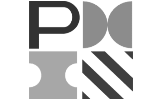 page-1 The image is the logo of the Project Management Institute (PMI). It features a geometric design with the letters "P" and "M" in black and grey, and abstract shapes including a circle, triangle, and lines in a square grid format.